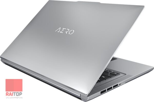 لپ تاپ گیمینگ Gigabyte مدل AERO 16 (Intel 12th Gen) پشت چپ