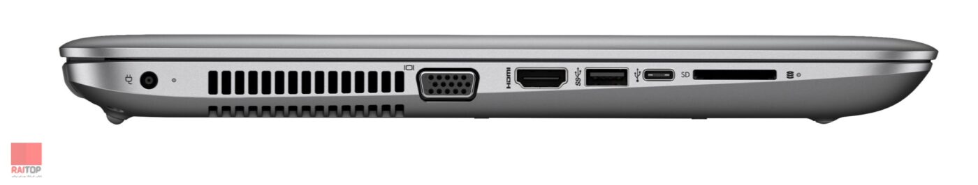 لپ تاپ 15 اینچی HP مدل ProBook 455 G4 پورت های چپ