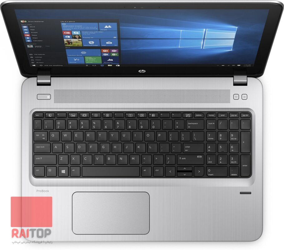 لپ تاپ 15 اینچی HP مدل ProBook 455 G4 کیبرد