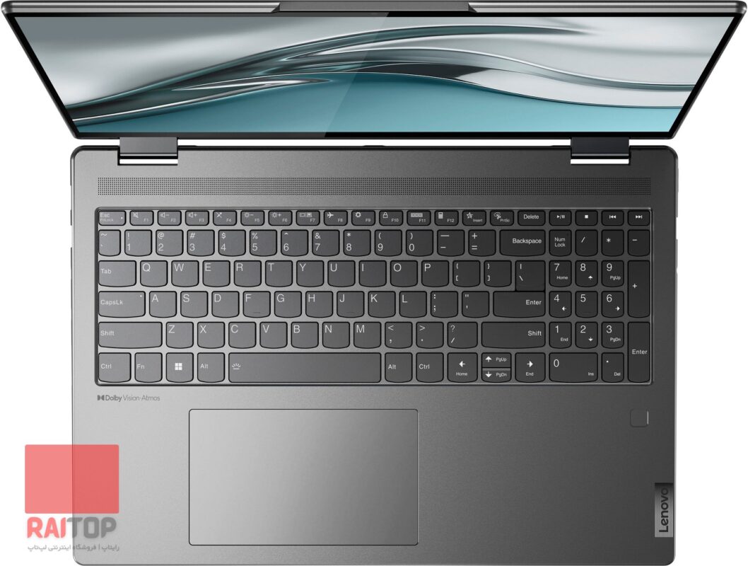 لپ تاپ 16 اینچی Lenovo مدل Yoga 7i Intel کیبرد