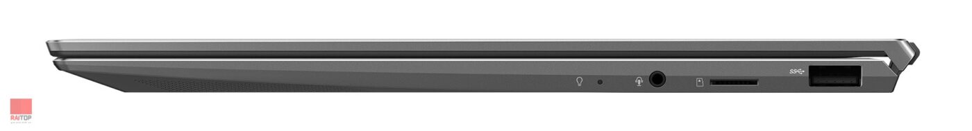 لپ تاپ 14 اینچی Asus مدل Zenbook Q408UG پورت های راست