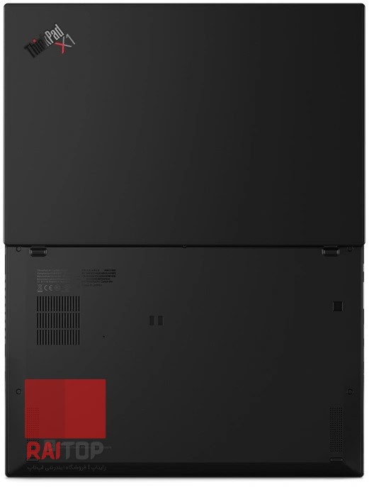 لپ تاپ 14 اینچی Lenovo مدل ThinkPad X1 Carbon Gen 8 پشت و زیر