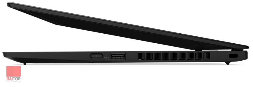 لپ تاپ 14 اینچی Lenovo مدل ThinkPad X1 Carbon Gen 8 پورت های راست