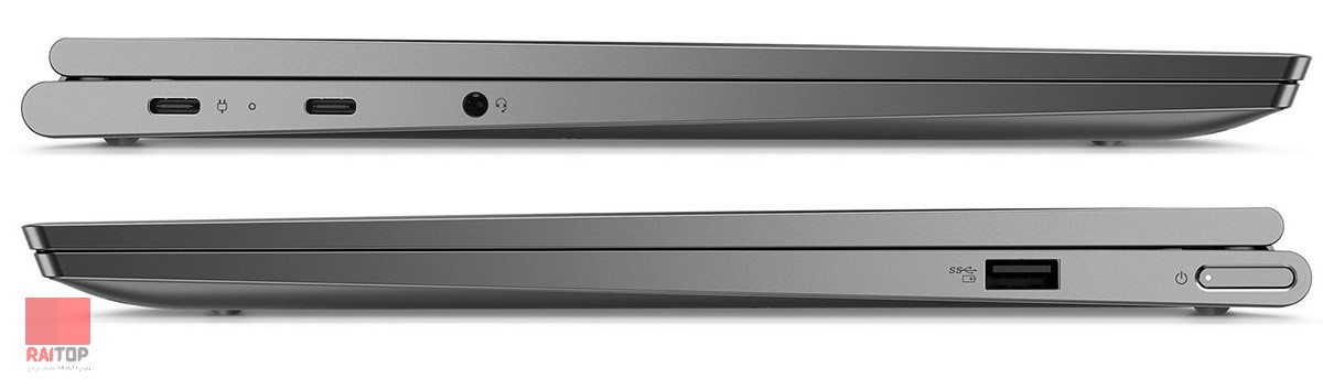 لپ تاپ 14 اینچی Lenovo مدل Yoga 7 14ITL5 لبه های راست و چپ