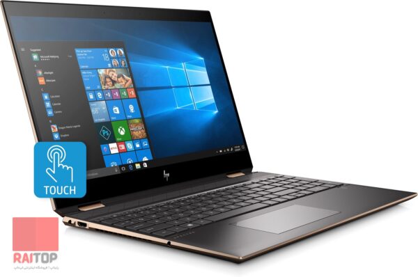 لپ تاپ 15 اینچی HP مدل Spectre x360 15-df1 رخ چپ