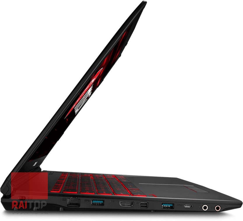 لپ تاپ گیمینگ 15 اینچی MSI مدل GV62 8RD چپ