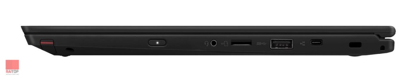 لپ تاپ 13 اینچی Lenovo مدل ThinkPad L390 Yoga پورت های راست