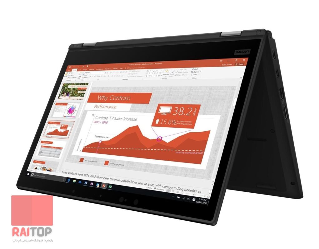 لپ تاپ 13 اینچی Lenovo مدل ThinkPad L390 Yoga چتری