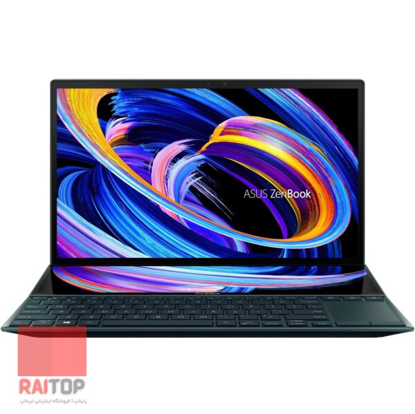 لپ تاپ دونمایشگر Asus مدل ZenBook Duo 14 UX482E مقابل