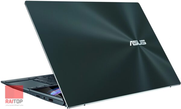 لپ تاپ دونمایشگر Asus مدل ZenBook Duo 14 UX482E پشت راست