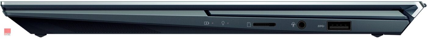 لپ تاپ دونمایشگر Asus مدل ZenBook Duo 14 UX482E پورت های راست