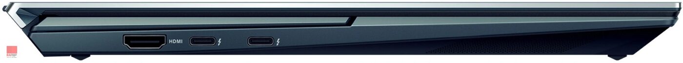 لپ تاپ دونمایشگر Asus مدل ZenBook Duo 14 UX482E پورت های چپ
