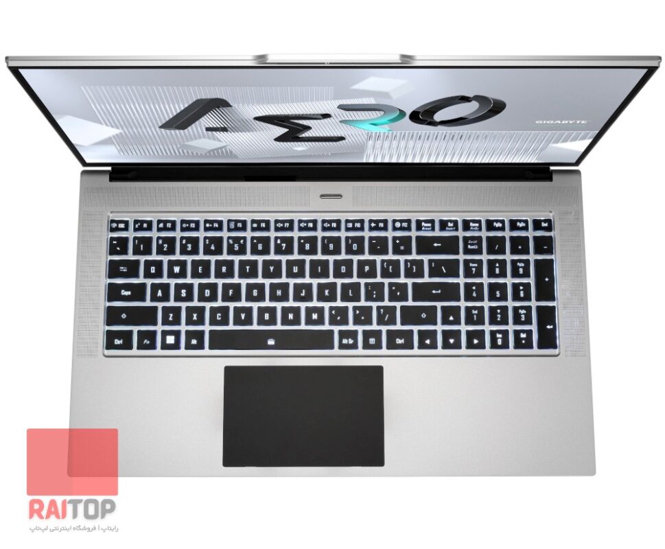 لپ تاپ 17 اینچی Gigabyte مدل AERO 17 کیبرد