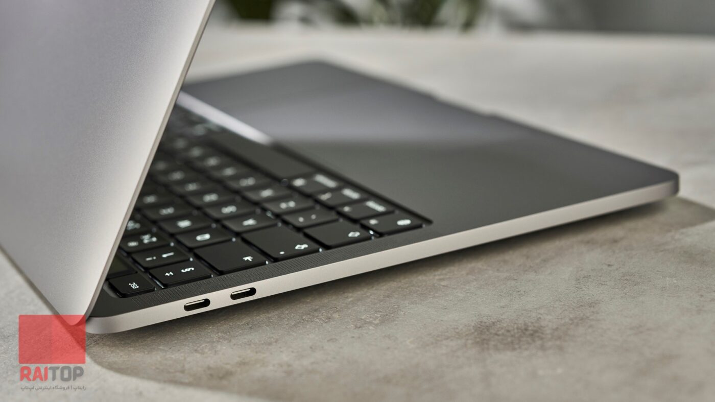لپ تاپ 13 اینچی Apple مدل MacBook Pro M1 (2020) با تاچ‌بار پشت چپ