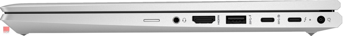لپ تاپ 14 اینچی HP مدل EliteBook 640 G10 پورت های راست