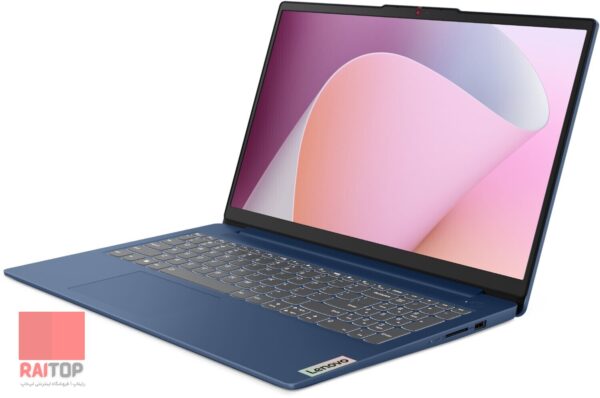 لپ تاپ 15 اینچی Lenovo مدل IdeaPad Slim 3 15AMN8 رخ راست آبی