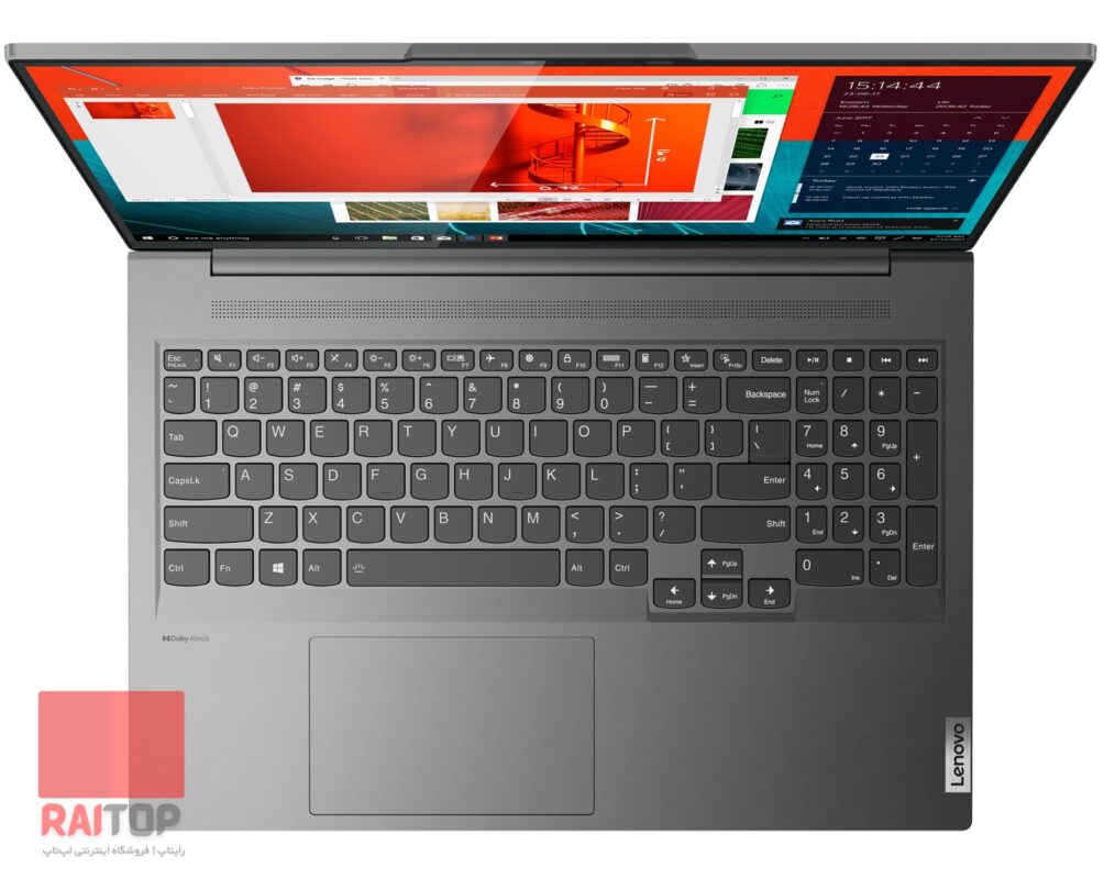 لپ تاپ 16 اینچی Lenovo مدل Yoga Slim 7 Pro 16ACH6 کیبرد