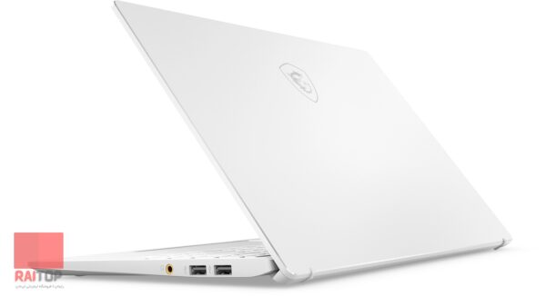 لپ تاپ 14 اینچی MSI مدل Prestige 14 A10SC پشت راست سفید