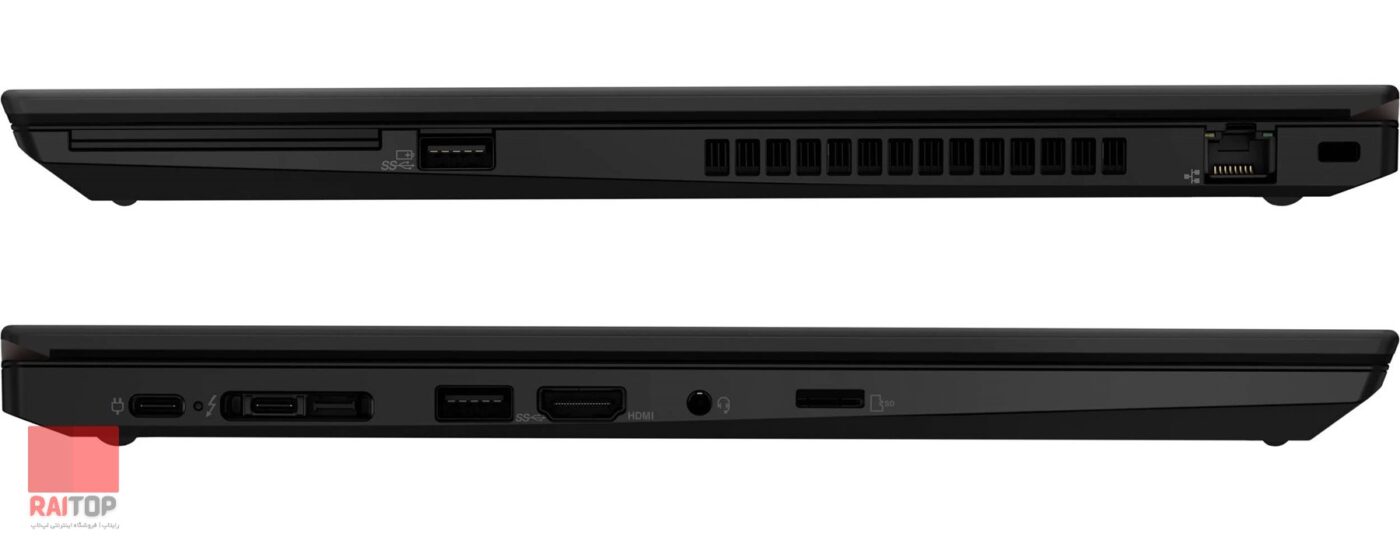 لپ تاپ 15 اینچی Lenovo مدل ThinkPad T590 پورتها