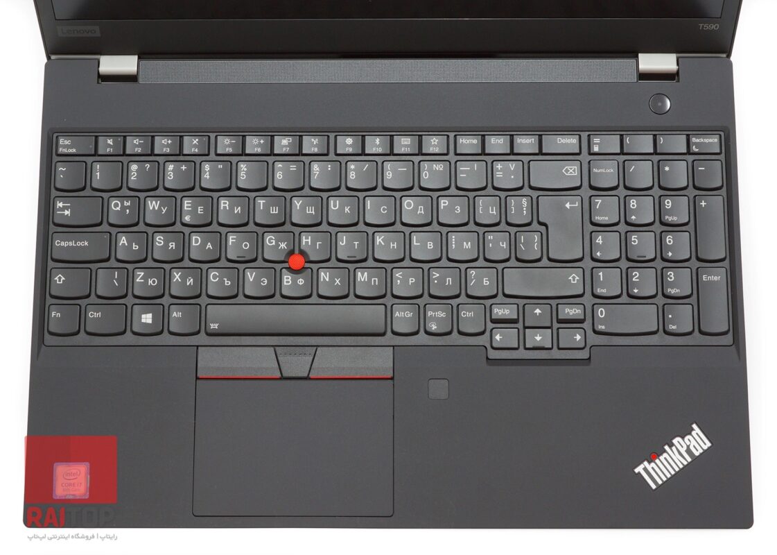 لپ تاپ 15 اینچی Lenovo مدل ThinkPad T590 کیبرد ۲