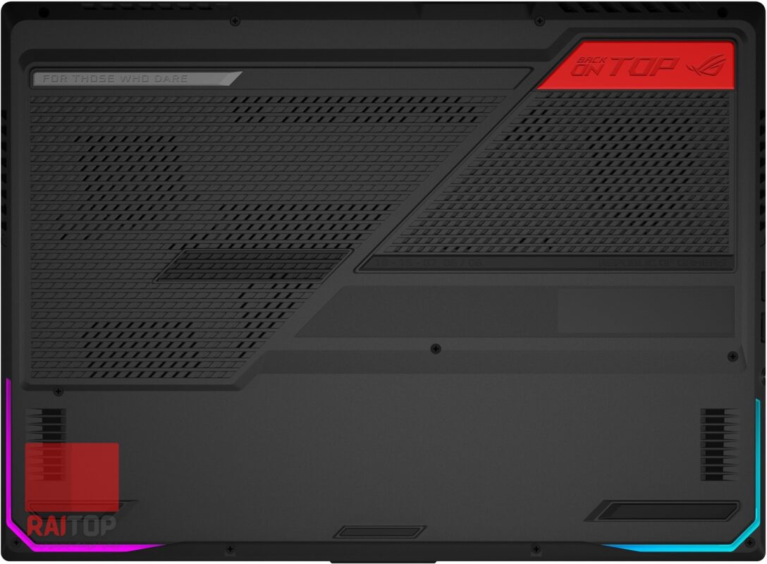 لپ تاپ ASUS مدل ROG Strix G15 Advantage Edition G513 قاب زیرین