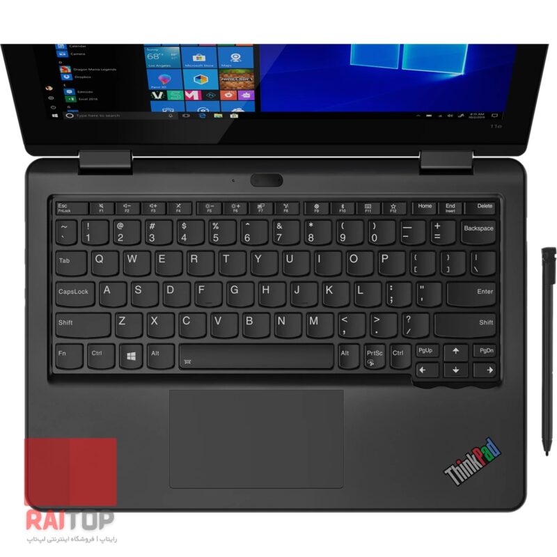 لپ تاپ 2 در 1 Lenovo مدل ThinkPad 11e Yoga Gen 6 کیبرد