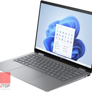 لپ تاپ HP مدل Envy x360 14-fa0 رخ راست خاکستری