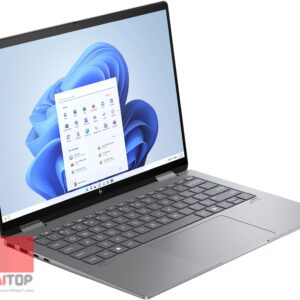 لپ تاپ HP مدل Envy x360 14-fa0 رخ چپ خاکستری