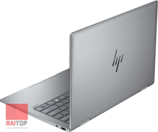 لپ تاپ HP مدل Envy x360 14-fa0 پشت راست خاکستری