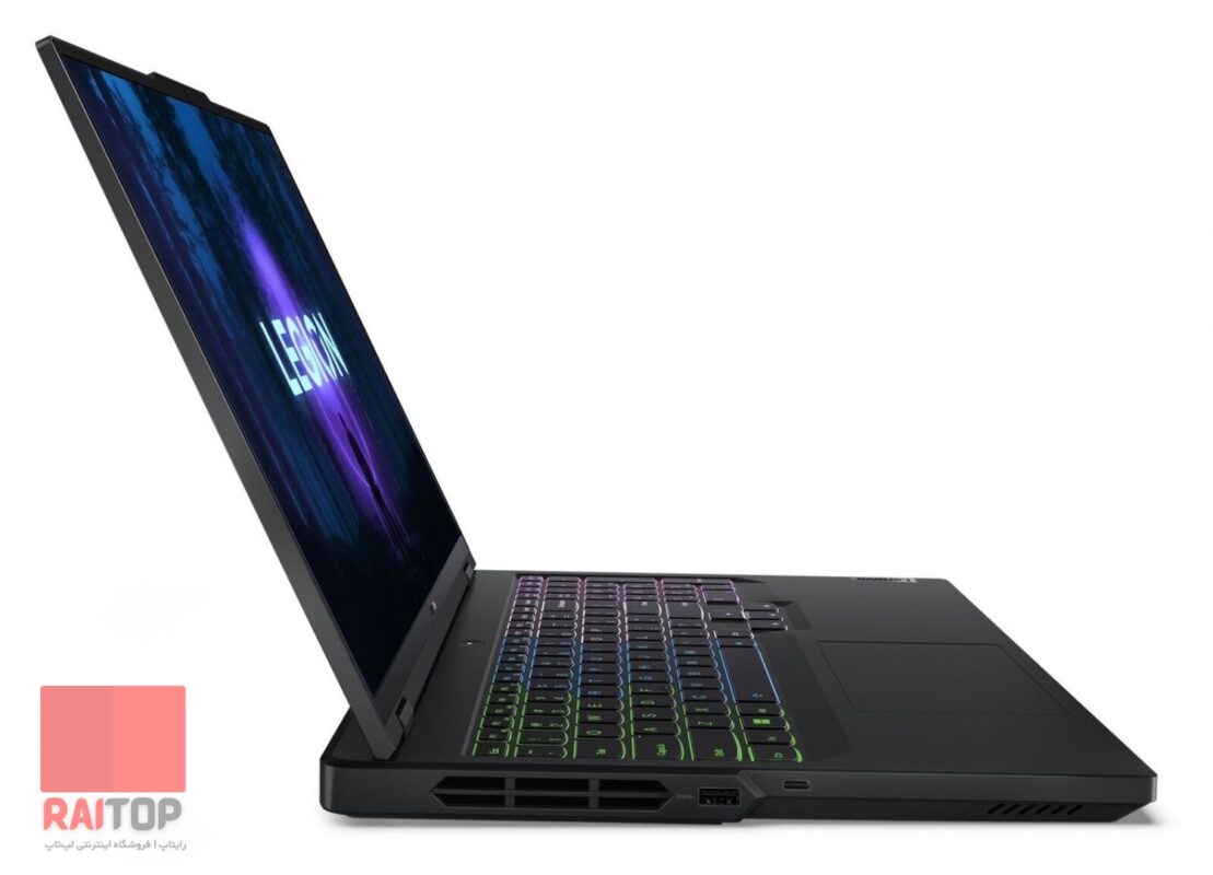 لپ تاپ گیمینگ 16 اینچی Lenovo مدل Legion 5 Pro 16IRX8 چپ