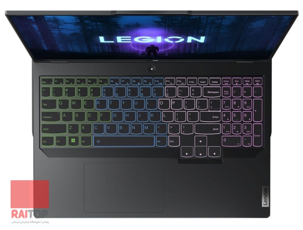 لپ تاپ گیمینگ 16 اینچی Lenovo مدل Legion 5 Pro 16IRX8 کیبرد