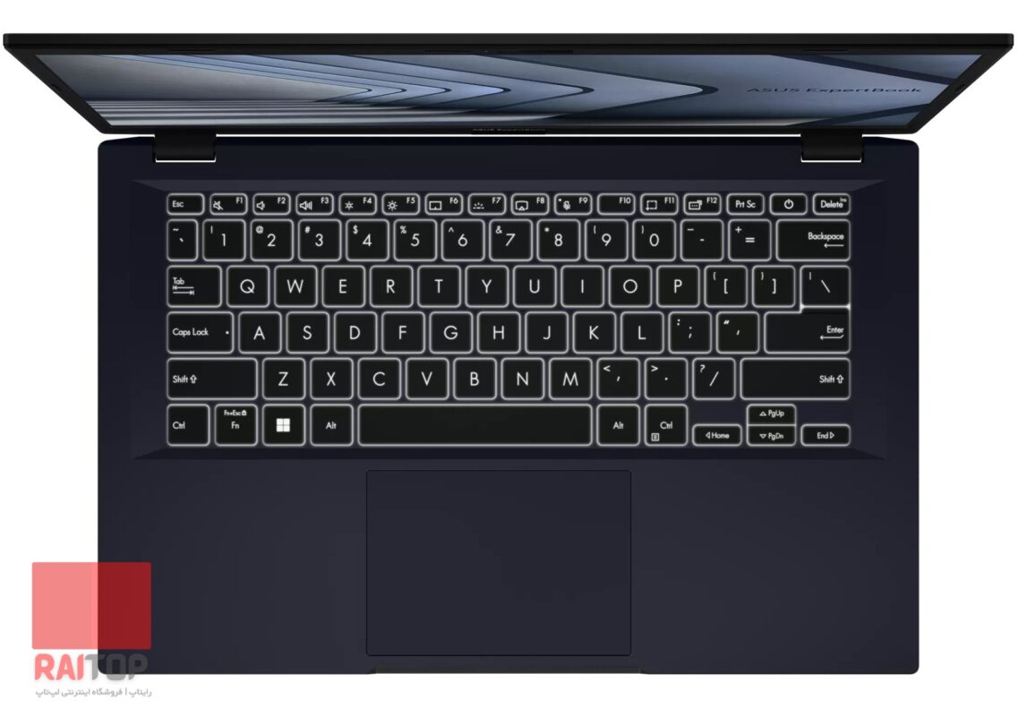 لپ تاپ 14 اینچی ASUS مدل ExpertBook B1 B1402 13th Gen کیبرد