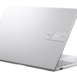 لپ تاپ 15 اینچی ASUS مدل VivoBook 15 X1504VA پشت چپ نقره ای