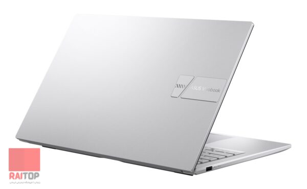 لپ تاپ 15 اینچی ASUS مدل VivoBook 15 X1504VA پشت چپ نقره ای