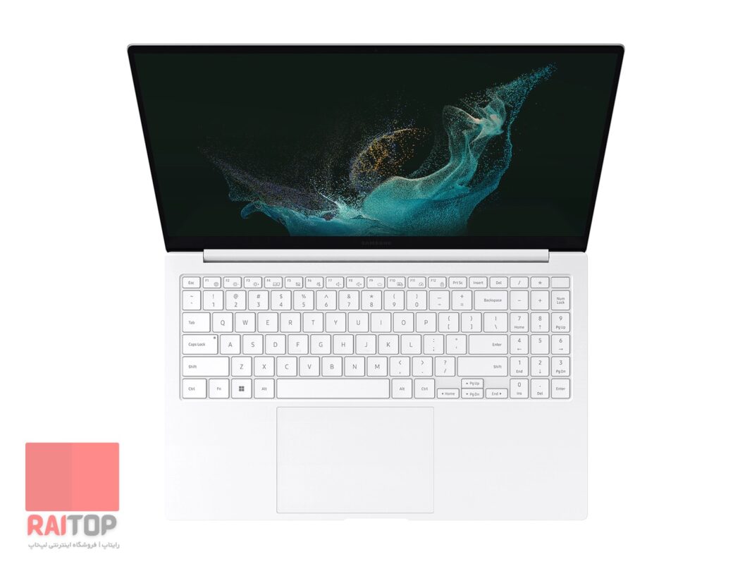 لپ تاپ 15 اینچی Samsung مدل Galaxy Book2 Pro کیبرد نقره ای