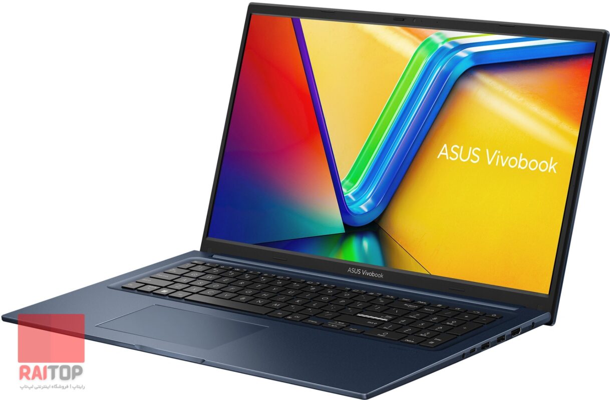 لپ تاپ 17 اینچی ASUS مدل Vivobook 17 F1704 12th رخ راست سرمه ای