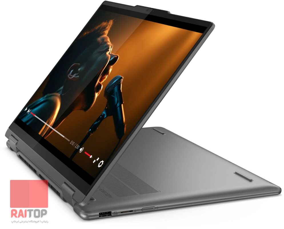 لپ تاپ 2 در 1 Lenovo مدل Yoga 7 14AHP9 ایستاده