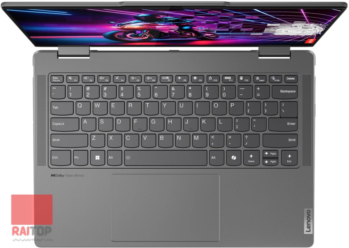 لپ تاپ 2 در 1 Lenovo مدل Yoga 7 14AHP9 کیبرد