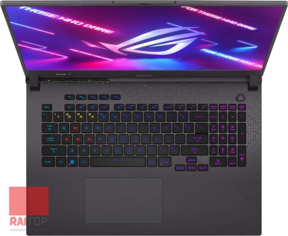 لپ تاپ ASUS مدل ROG Strix G17 (2023) G713 کیبرد