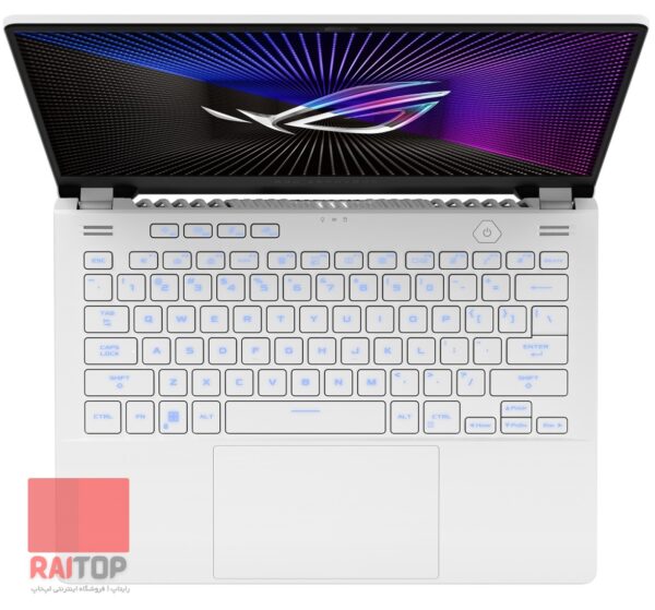 لپ تاپ ASUS مدل ROG Zephyrus G14 GA402 2023 کیبرد سفید