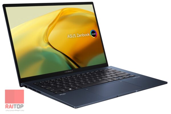 لپتاپ ASUS مدل Zenbook 14 Q409 12th Gen رخ چپ