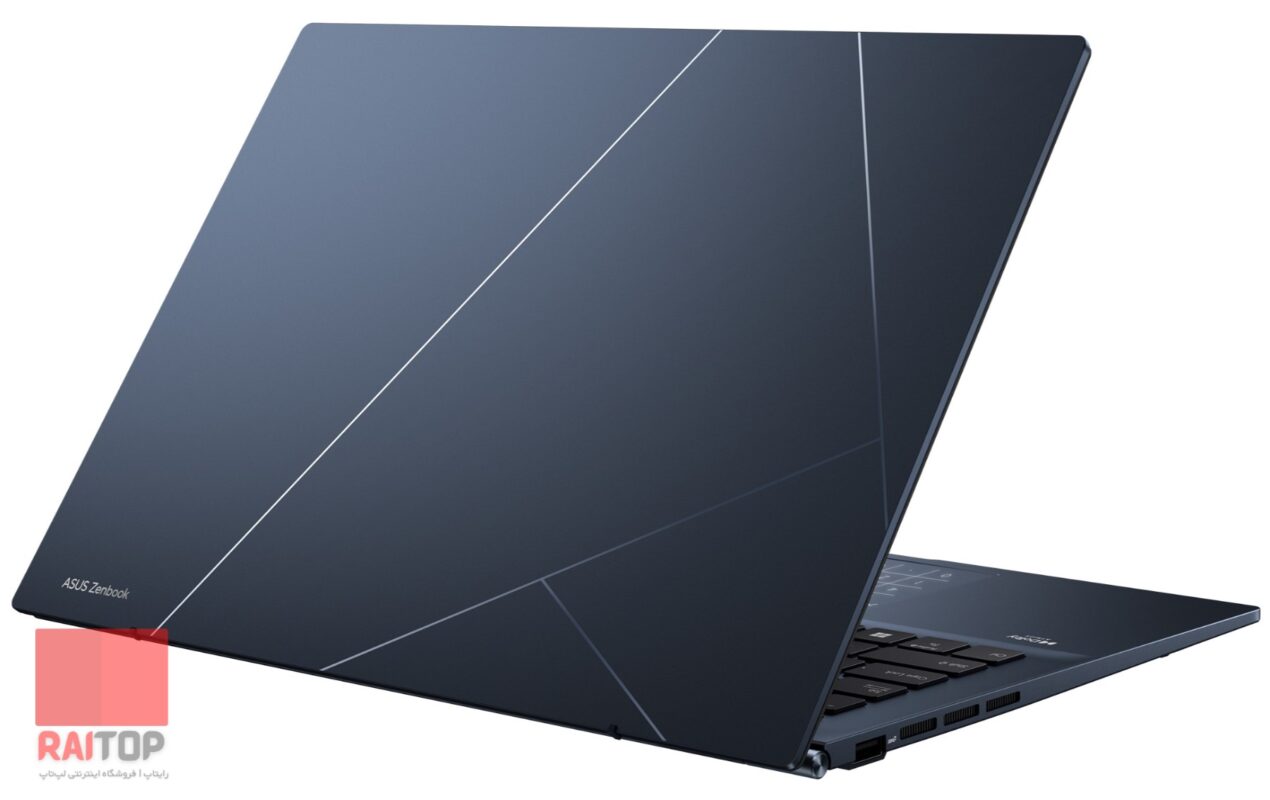 لپتاپ ASUS مدل Zenbook 14 Q409 12th Gen پشت چپ