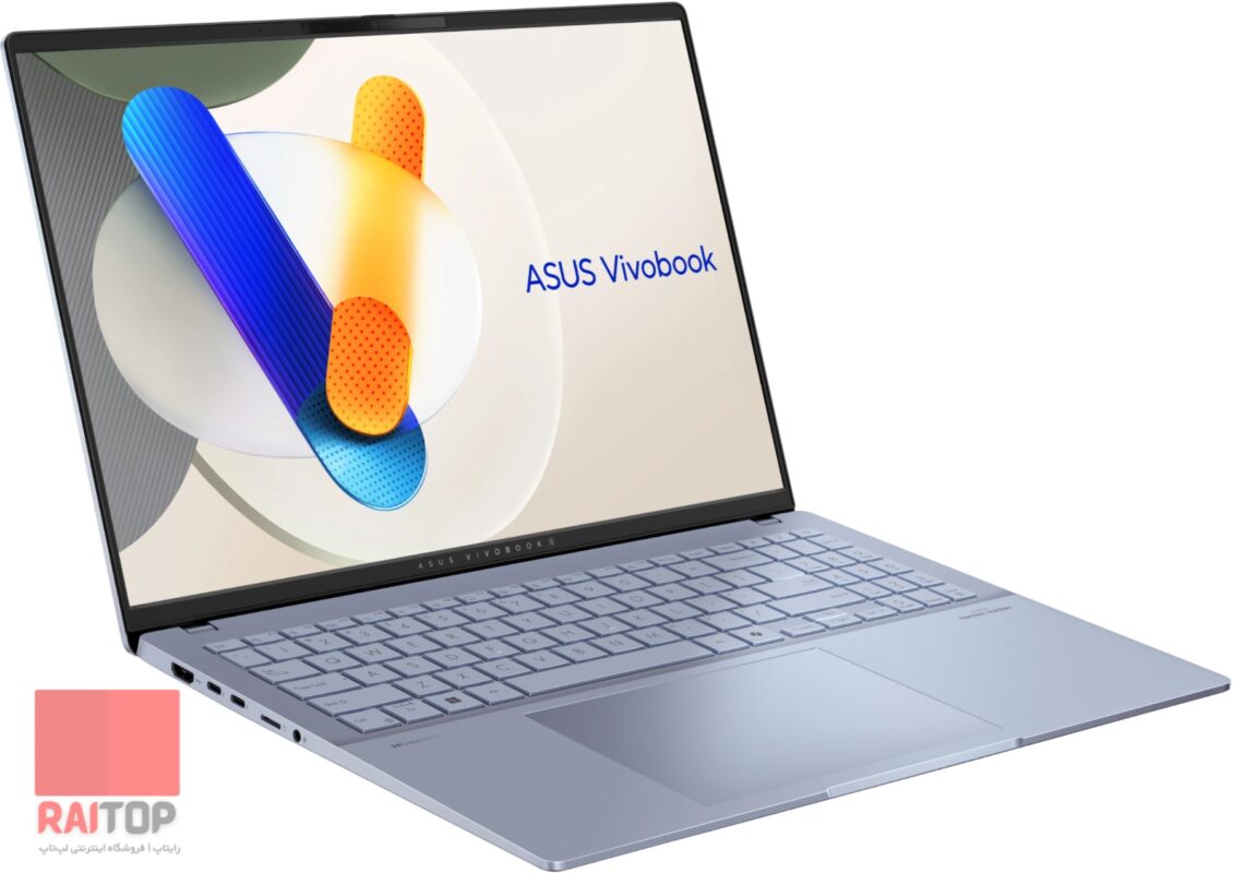 لپ تاپ ASUS مدل Vivobook S 16 (S5606) رخ چپ آبی