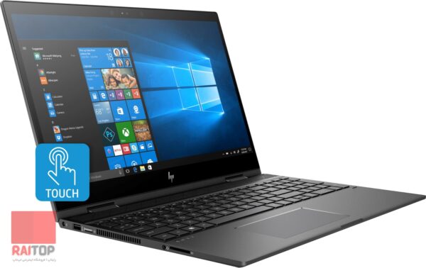 لپ تاپ 15 اینچی HP مدل Envy x360 15-cp0 رخ چپ