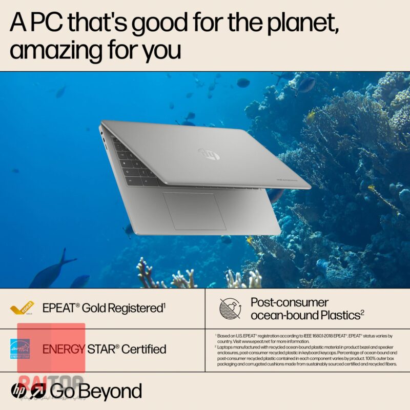 لپ تاپ 15.6 اینچی HP مدل Chromebook Plus 15a-nb0 بنر ۲