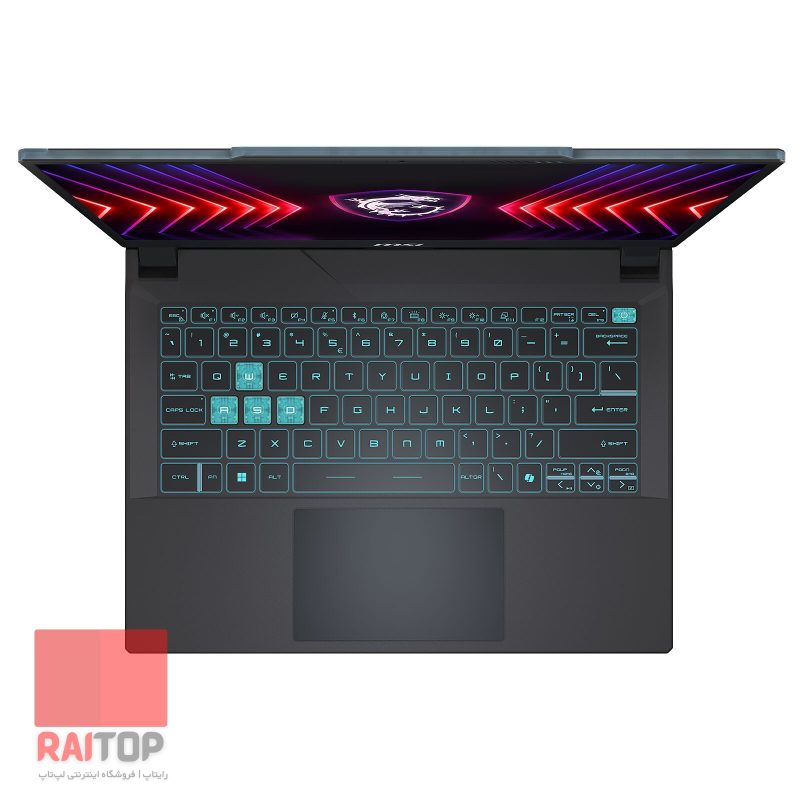 لپ تاپ گیمینگ MSI مدل Cyborg 14 A13V کیبرد