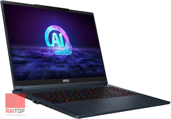 لپ تاپ گیمینگ MSI مدل Stealth 16 AI Studio A1V رخ چپ