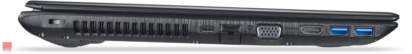 لپ تاپ 15 اینچی Acer مدل TravelMate P259 پورت های چپ