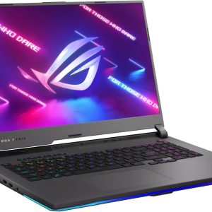 لپ تاپ ASUS مدل ROG Strix G17 (2021) G713I رخ چپ