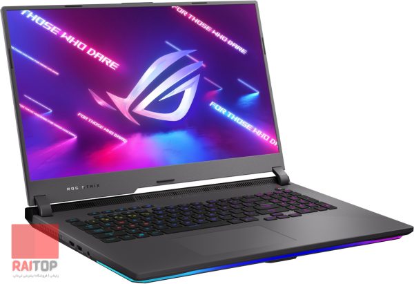 لپ تاپ ASUS مدل ROG Strix G17 (2021) G713I رخ چپ